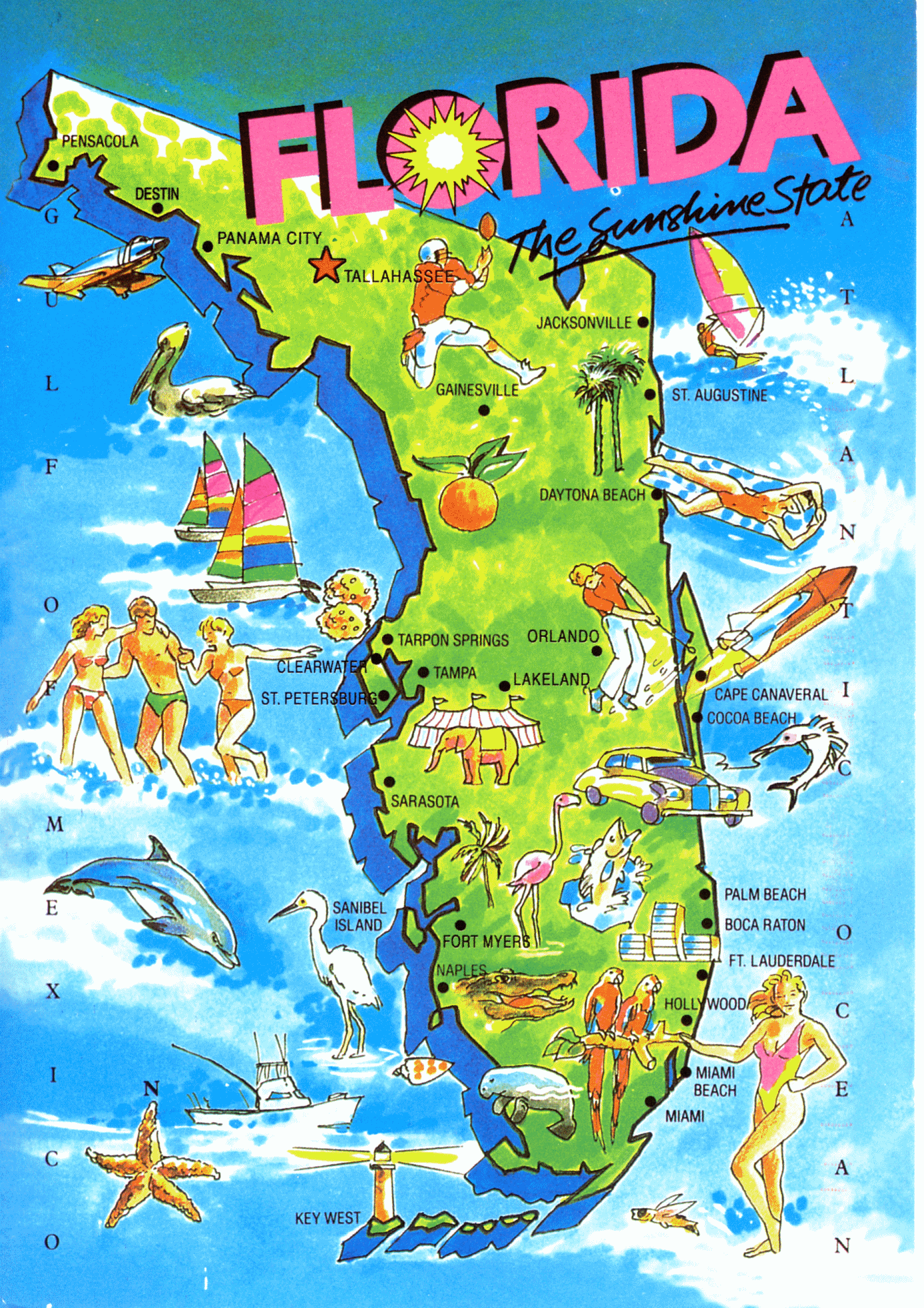 clipart map of florida - photo #36